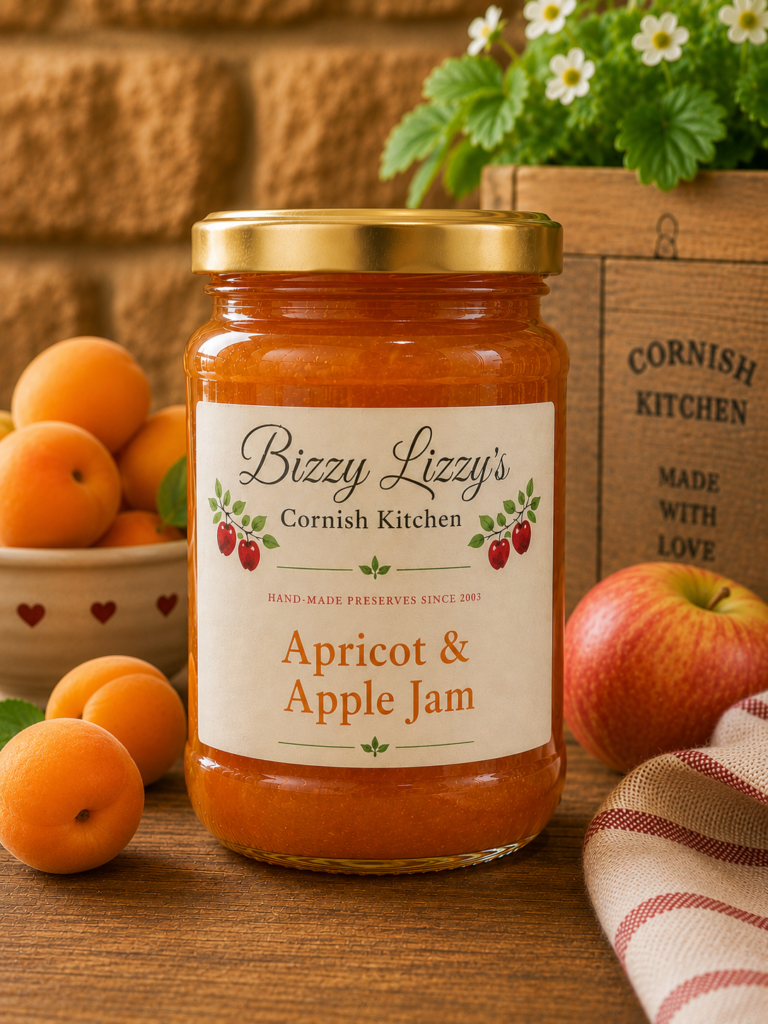 Jams & Marmalades apricot and apple jam web image