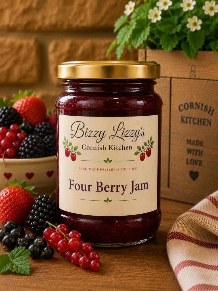 Jams & Marmalades four berry jam web image
