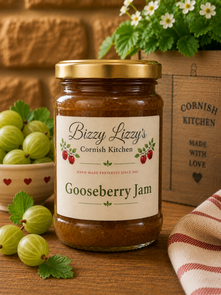 Jams & Marmalades gooseberry jam web image
