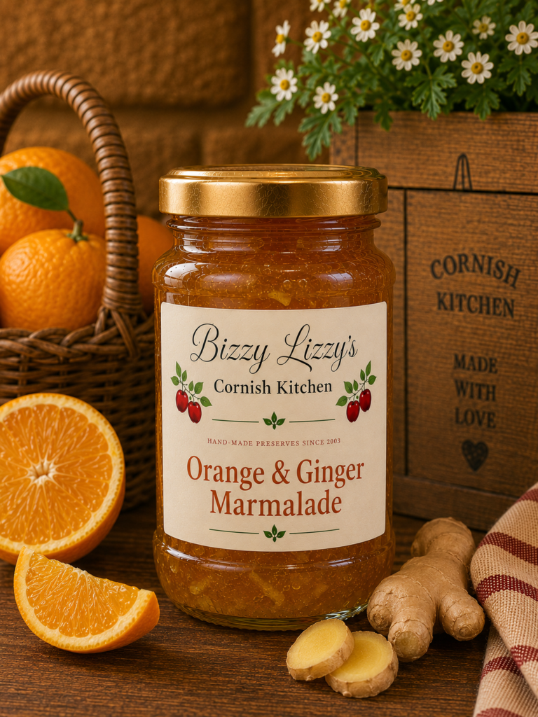 Jams & Marmalades orange and ginger marmalade